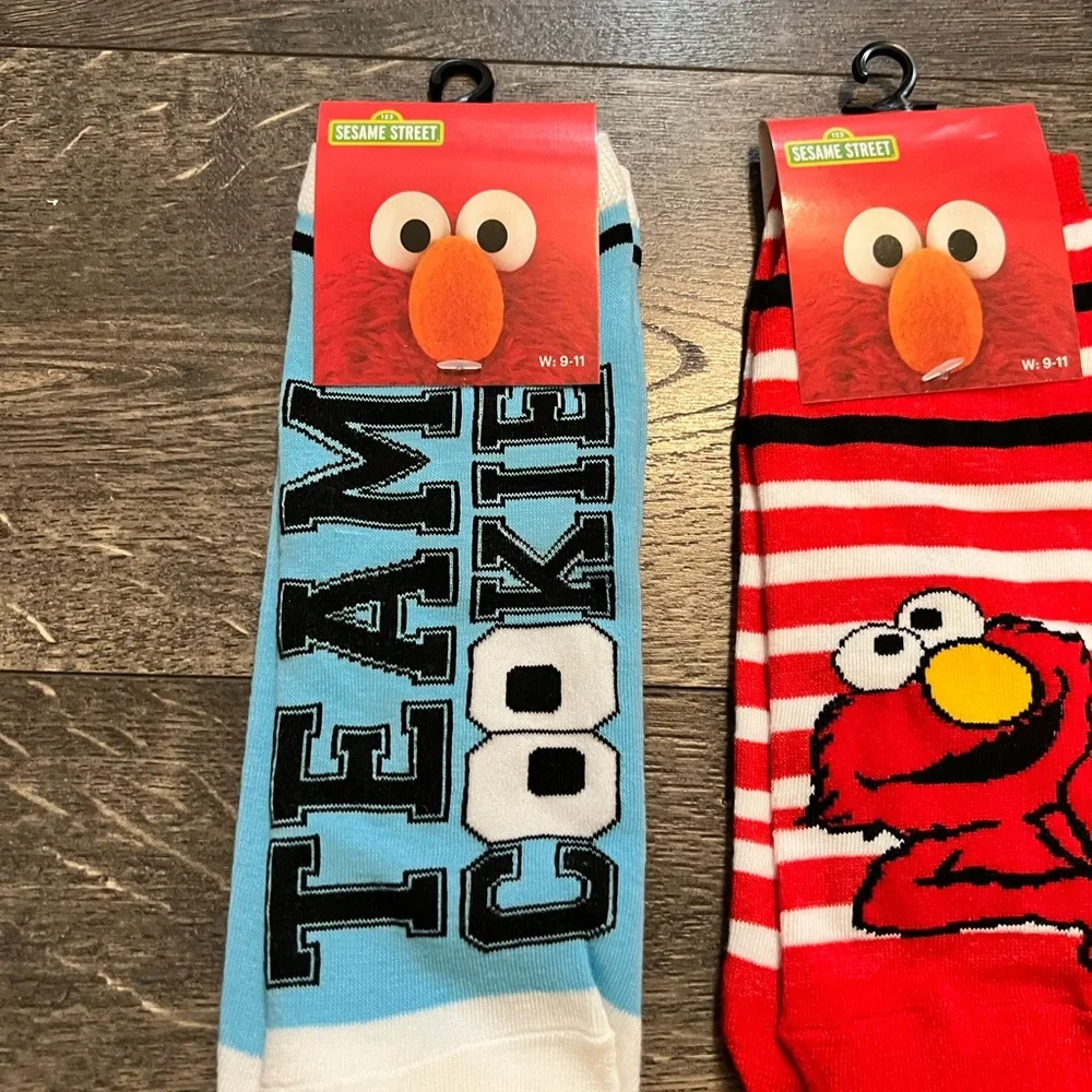 Sesame Street Ankle High Socks NWT‎